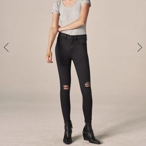 {rag & bone} High Rise Skinny Jean